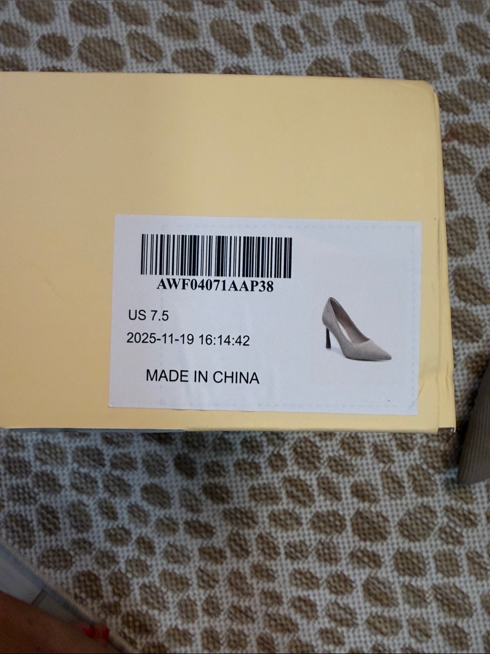 Cosy Island Serene Knit Pointed Toe Stiletto Keel Pumps - Picture 2 of 6